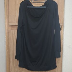 Elegant Black Women's Top